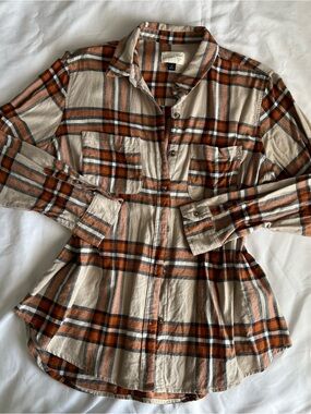 Plaid Button Down Shirt